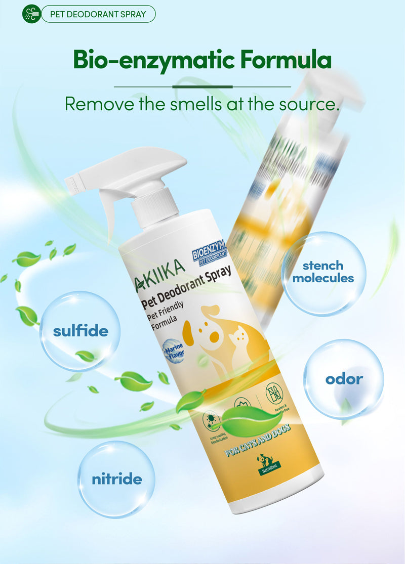 AKIIKA Pet Deodorant Spray 500ml