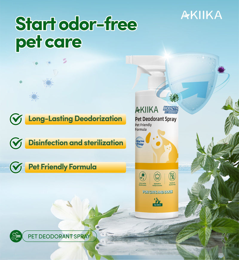 AKIIKA Pet Deodorant Spray 500ml