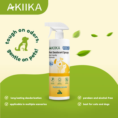 AKIIKA Pet Deodorant Spray 500ml